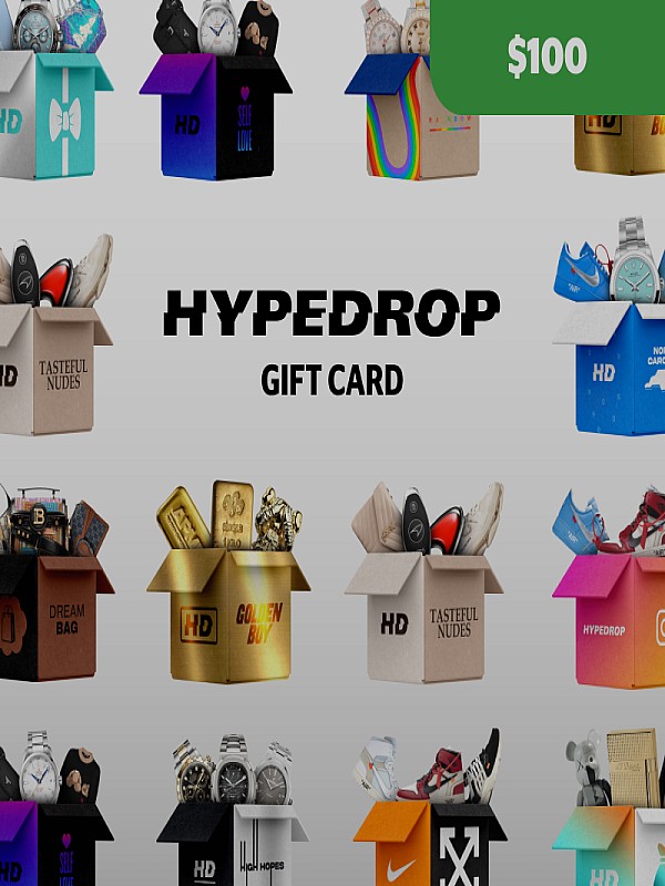 100$ HypeDrop Gift Card 100 USD Prepaid Code
