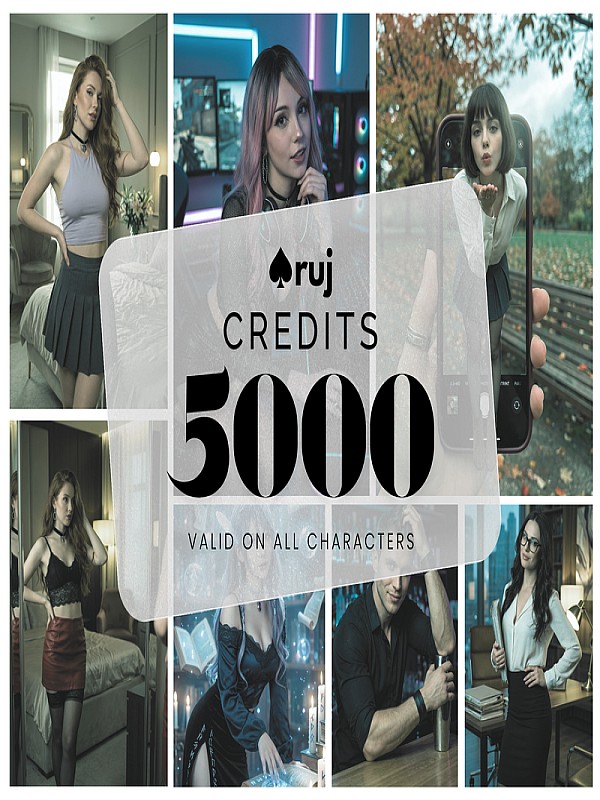 ♠️Ruj 5000 Credits Gift Card