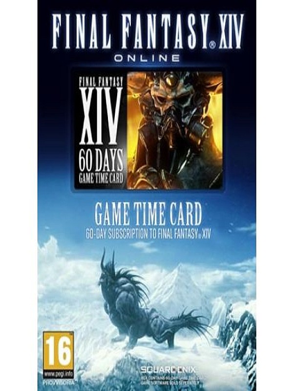Final Fantasy XIV: A Realm Reborn Time Card 30 Days Mog Station EUROPE